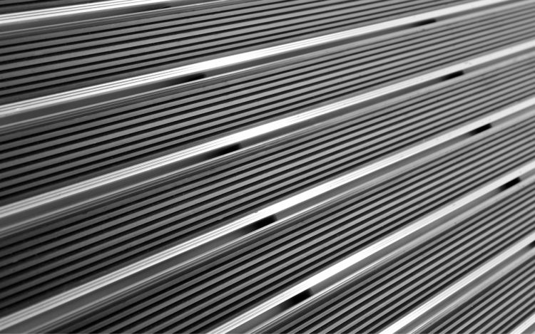 Tapis d'entrée sur structure aluminium 17G