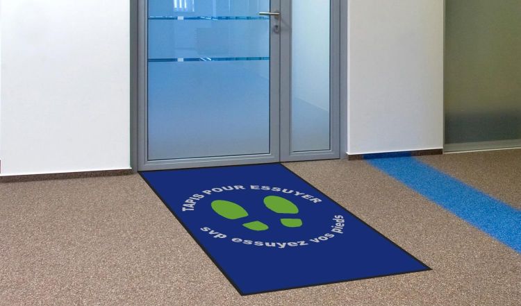 Tapis personnalisé "Pieds"