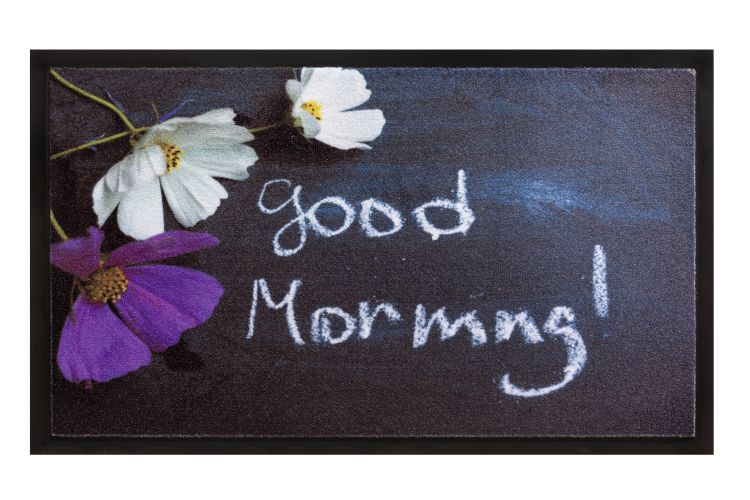 Tapis personnalisé good Morning !