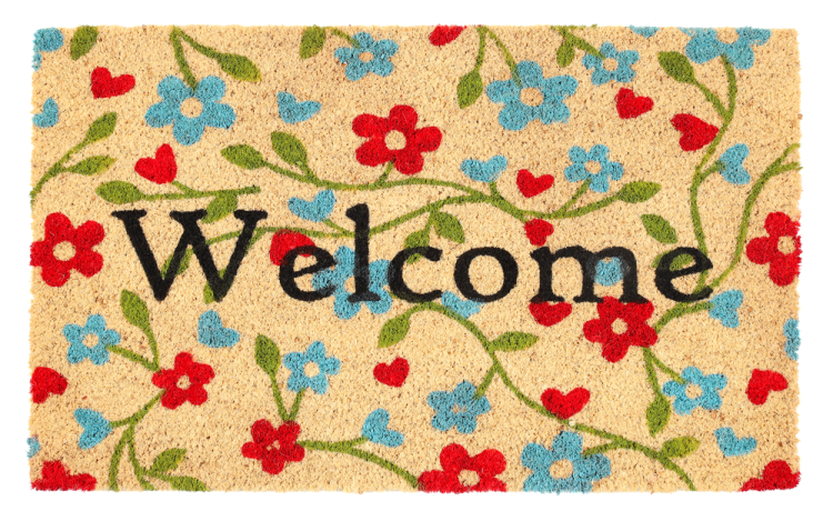 Paillasson coco personnalisé BRAZIL